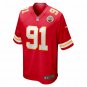 Men's Derrick Nnadi Red Kansas City Chiefs Game Jersey