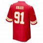 Men's Derrick Nnadi Red Kansas City Chiefs Game Jersey