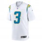 Men's Derwin James Jr. White Los Angeles Chargers Game Jersey