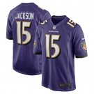 Men's DeSean Jackson Purple Baltimore Ravens Game Player Jersey