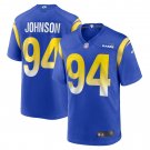 Men's Desjuan Johnson Royal Los Angeles Rams Home Game Jersey