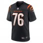 Men's Devin Cochran Black Cincinnati Bengals Game Player Jersey