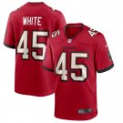 Men's Devin White Red Tampa Bay Buccaneers Game Player Jersey