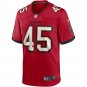 Men's Devin White Red Tampa Bay Buccaneers Player Game Jersey