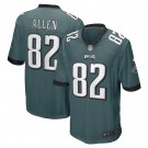 Men's Devon Allen Midnight Green Philadelphia Eagles Game Player Jersey