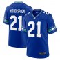 Men's Devon Witherspoon Royal Seattle Seahawks Throwback Player Game Jersey