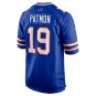 Men's Dezmon Patmon Royal Buffalo Bills Game Player Jersey