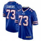 Men's Dion Dawkins Royal Buffalo Bills Game Player Jersey