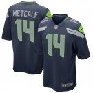 Men's DK Metcalf College Navy Seattle Seahawks Game Jersey