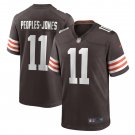 Men's Donovan Peoples-Jones Brown Cleveland Browns Team Game Jersey
