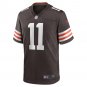 Men's Donovan Peoples-Jones Brown Cleveland Browns Team Game Jersey