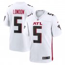 Men's Drake London White Atlanta Falcons Away Game Player Jersey