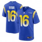 Men's Dresser Winn Royal Los Angeles Rams Home Game Jersey