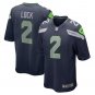 Men's Drew Lock College Navy Seattle Seahawks Game Jersey