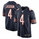 Men's Eddie Jackson Navy Chicago Bears Game Player Jersey