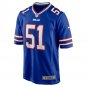 Men's Eli Ankou Royal Buffalo Bills Home Game Player Jersey