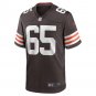Men's Elijah Nkansah Brown Cleveland Browns Game Player Jersey