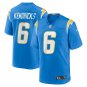 Men's Eric Kendricks Powder Blue Los Angeles Chargers Game Player Jersey