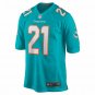 Men's Eric Rowe Aqua Miami Dolphins Game Jersey