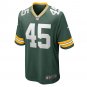 Men's Eric Wilson Green Green Bay Packers Home Game Player Jersey