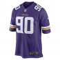 Men's Esezi Otomewo Purple Minnesota Vikings Game Player Jersey