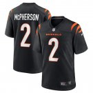 Men's Evan McPherson Black Cincinnati Bengals Game Jersey