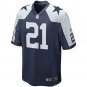 Men's Ezekiel Elliott Navy Dallas Cowboys Alternate Game Team Jersey