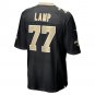Men's Forrest Lamp Black New Orleans Saints Game Player Jersey