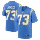 Men's Foster Sarell Powder Blue Los Angeles Chargers Game Player Jersey