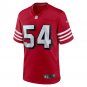 Men's Fred Warner Scarlet San Francisco 49ers Alternate Game Jersey