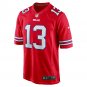 Men's Gabe Davis Red Buffalo Bills Alternate Game Jersey