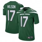 Men's Garrett Wilson Green New York Jets Player Game Jersey