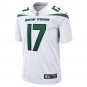 Men's Garrett Wilson White New York Jets Game Player Jersey