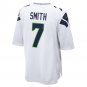 Men's Geno Smith White Seattle Seahawks Game Player Jersey