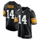Men's George Pickens Black Pittsburgh Steelers Alternate Game Player Jersey