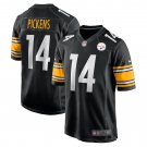 Men's George Pickens Black Pittsburgh Steelers Game Player Jersey