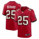 Men's Giovani Bernard Red Tampa Bay Buccaneers Game Jersey