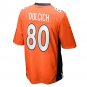 Men's Greg Dulcich Orange Denver Broncos Game Player Jersey
