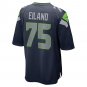 Men's Greg Eiland College Navy Seattle Seahawks Game Jersey