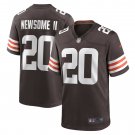 Men's Greg Newsome II Brown Cleveland Browns Game Jersey