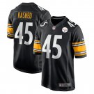 Men's Hamilcar Rashed Jr. Black Pittsburgh Steelers Game Player Jersey