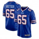 Men's Ike Boettger Royal Buffalo Bills Game Player Jersey