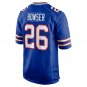 Men's Isaiah Bowser Royal Buffalo Bills Team Game Jersey