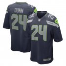 Men's Isaiah Dunn College Navy Seattle Seahawks Game Player Jersey