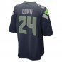 Men's Isaiah Dunn College Navy Seattle Seahawks Game Player Jersey