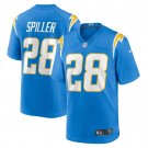 Men's Isaiah Spiller Powder Blue Los Angeles Chargers Game Jersey