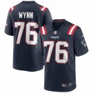 Men's Isaiah Wynn Navy New England Patriots Game Jersey