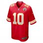 Men's Isiah Pacheco Red Kansas City Chiefs Game Player Jersey