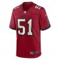 Men's J.J. Russell Athletic Red Tampa Bay Buccaneers Game Player Jersey