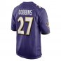 Men's J.K. Dobbins Purple Baltimore Ravens Game Team Jersey
